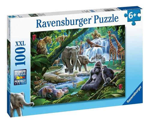 Ravensburger Jungle Animals Rompecabezas Xxl De 100 Piezas