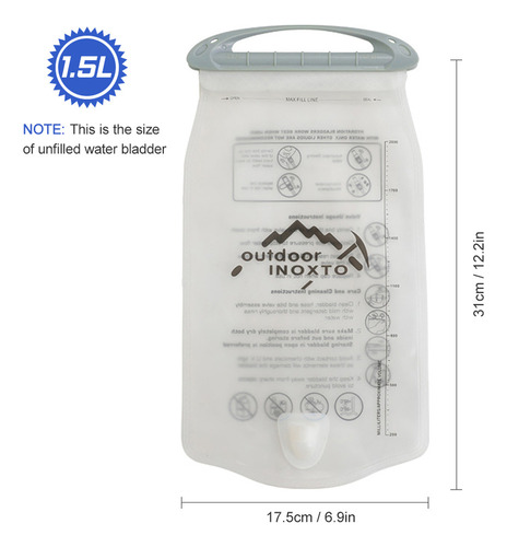 Nova Bolsa De Hidión A Prueba De Fugas De 1,5 L For