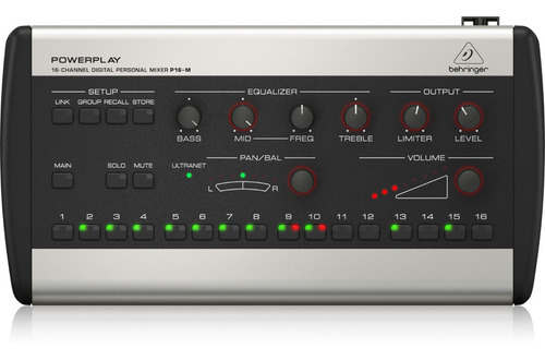 P16m Powerplay Behringer P16-m Sistema De Monitor 16ch