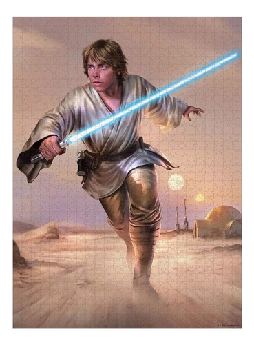 5 Rompecabezas, Edición Limitada Star Wars, Medida 50x68cm.