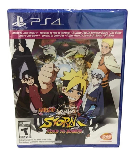 Naruto Shippuden Ultimate Ninja Storm 4 Road To Boruto Ps4 