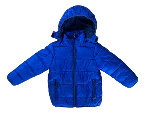 Campera Abrigada Azul Con Polar Adentro Hym Talle 4-5 A 