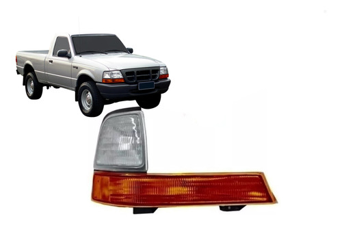 Farol Intermitente Derecho Ford Ranger 1998 Al 2000 Ambar