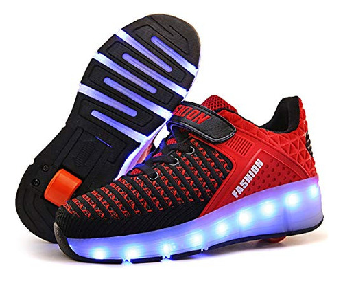 Zapatos De Cartón Usb Led Ylllu Kids Con Z B07syjh213_070424