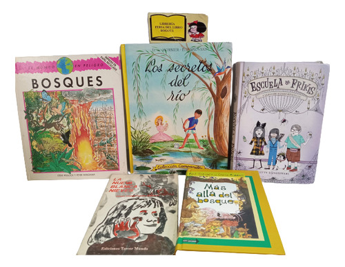 Promoción 5 Libros Infantiles - Bosques - Escuela De Frikis