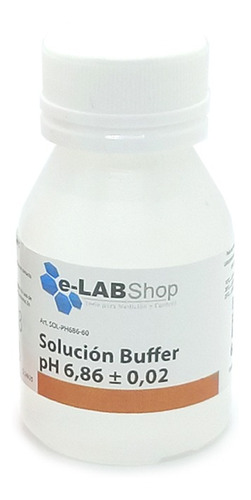 Solucion Buffer P/ Calibración De Medidores De Ph 6,86 X60ml