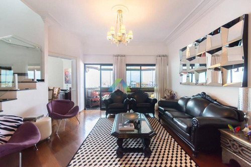 Imagem 5 de 22 de Moema Cobertura Alto Padrão 400 Metros, 4 Suítes, 4 Salas, 7 Banheiros, Piscina Com Excelente Localização E Valor !!!! - Co0061