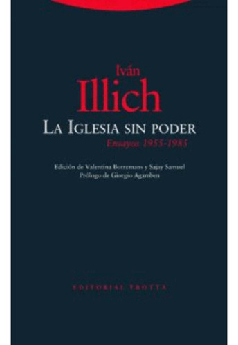 Libro Iglesia Sin Poder, La