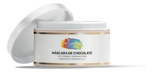 Mascarilla facial para piel todas Collage Máscara de Chocolate 250g y 250mL
