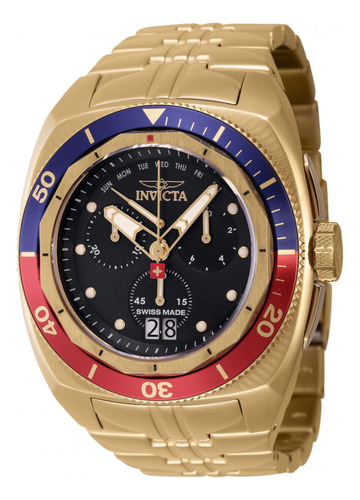 Reloj Para Hombres Invicta Swiss Made 44764 Oro