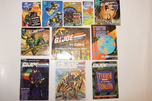 1991 Lote 11 Catálogos G.i. Joe A Real American Hero Hasbro