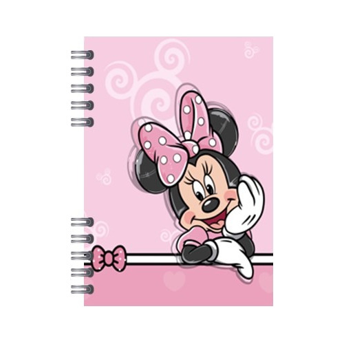 Agenda / Libreta Escolar Minnie Mouse 2024 + Lápiz De Regalo