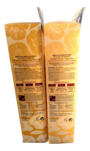 Kit Missha Shampoo E Condicionador Dong Baek Gold - 500ml