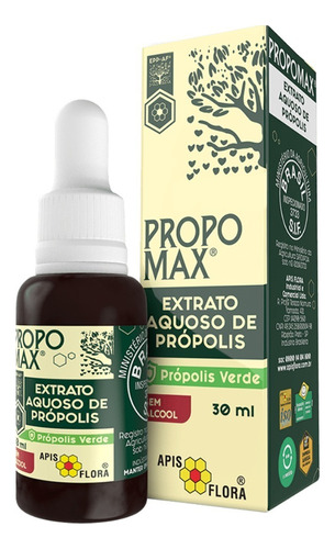 Propomax Extrato Aquoso De Própolis S/ Álcool 30ml Apisflora