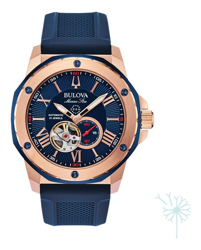 Imagen 1 de 5 de 98a227 Reloj Bulova Marine Star Para Caballero