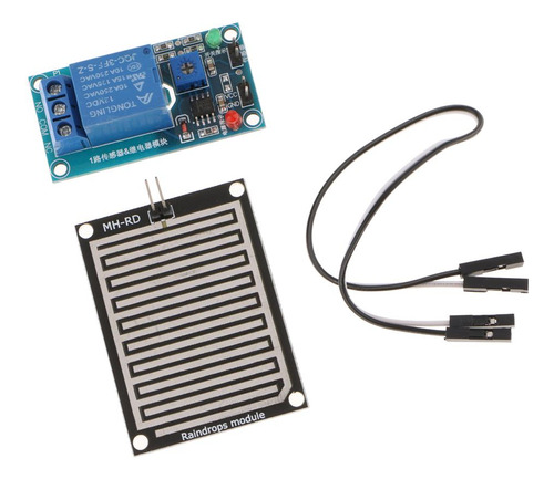 12v De Módulo De Control De Del Sensor De Humedad Para