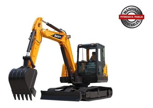 Imagen 5 de 19 de Excavadora Sany Sy50u, Desde