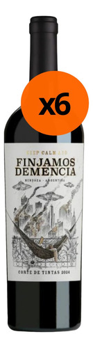 Vino Finjamos Demencia Corte De Tintas 6x750ml