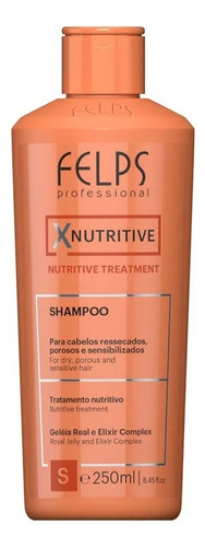 Felps Xnutritive Shampoo De Nutrição Capilar 250ml