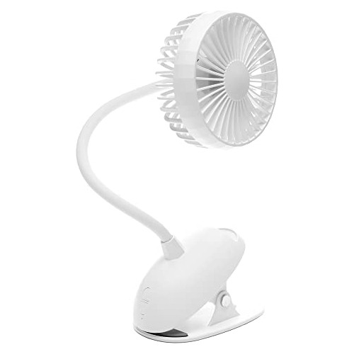 Ventilador De Clip Batería Recargable Usb De 5 Pulgada...