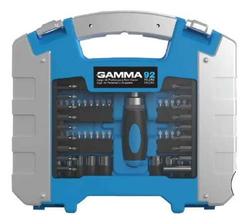 Gamma Kit De Puntas Para Atornillador 92 Piezas