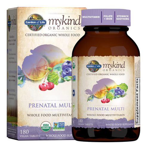 Comprimidos Prenatal Multi Kind Organics De Garden Of Life,