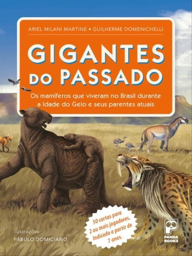 Gigantes Do Passado - Card Game, De Domenichelli, Guilherme / Martine, Ariel Milani. Editora Panda Books, Capa Mole Em Português