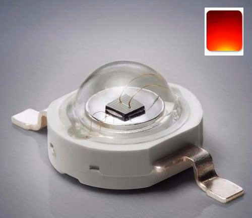 Led 1w Epistar Rojo Alta Potencia Powerleds 10 Piezas