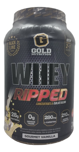 Whey Ripped X 2lbs - Gold Nutrition - Proteína + Quemador