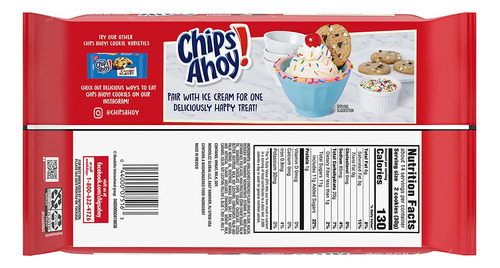 NB Chips Ahoy Chewy Confetti Cake 407g