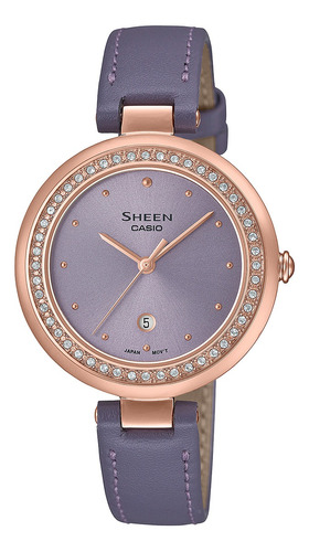 Reloj Mujer Casio She-4556pgl-6audf Sheen