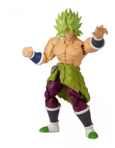 Boneco Dragon Ball Super Broly Saiyajin Articulado Bandai