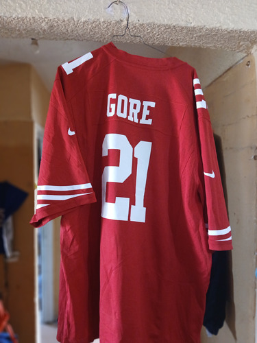 Jersey Nfl 49s San Francisco Gore 2xl (Usado)