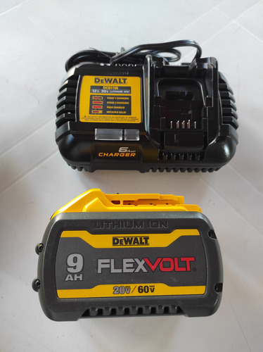 Batería Dewalt Flex Volt 9ah Y Cargador Nuev (Usado)