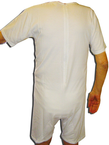 Imagen 4 de 9 de Pack 3 Pijamas Para Adultos Protector De Pañales Alzheimer