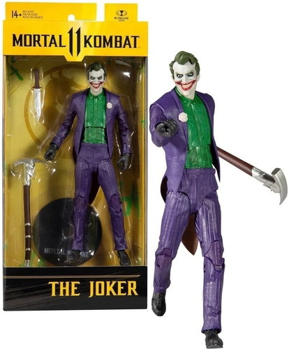 Figura Mortal Kombat The Joker  11 Mc Farlane Original