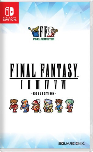 Final Fantasy Pixel Remaster Collection Nintendo Switch Ade