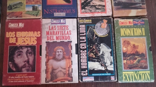 Lote De Vhs Documentales X 10