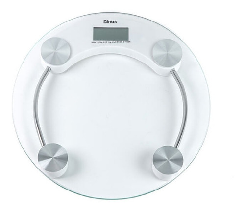Imagen 1 de 3 de Balanza Digital De Baño Personal 150kg Vidrio Visor Lcd
