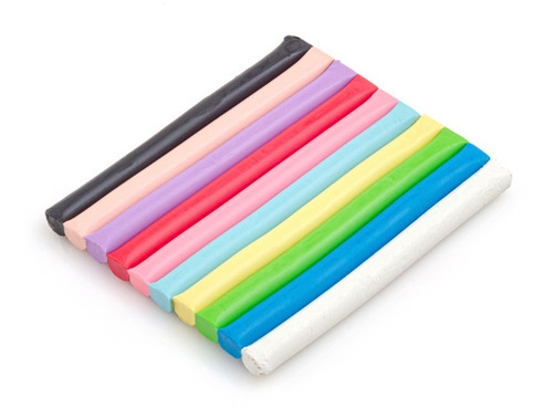 Imagen 4 de 5 de Plastilina Pelikan X 10 Barras (180 Gramos)