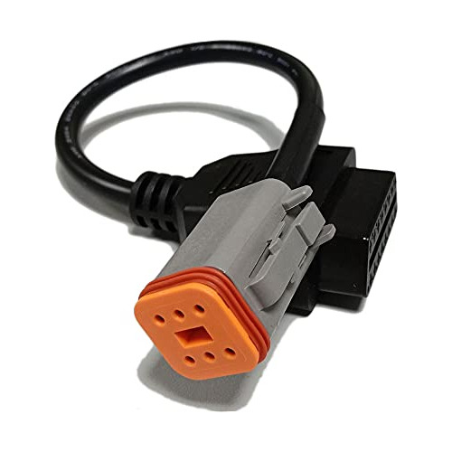 Cable De Adaptador De Diagnóstico Obd Obd2 De 6 Pines ...