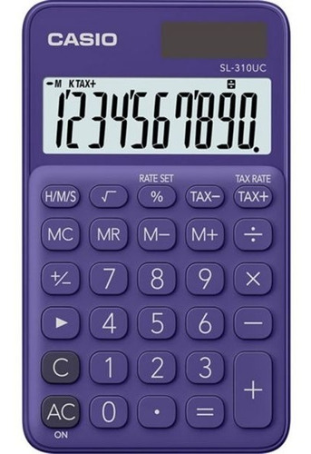 Calculadora Casio Original Sl-310uc Violeta Caba Granimp