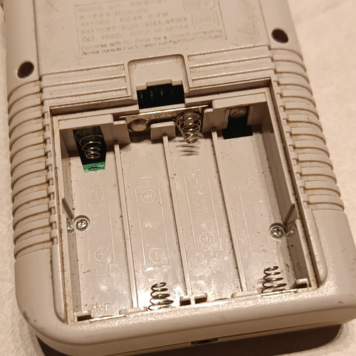 Gb Dmg Consola Nintendo Game Boy Clásica Con Juego Football Gris (Usado)