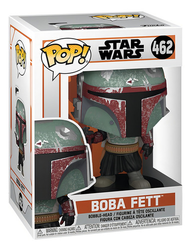 ¡Funko Pop! muñeca #462 Boba Fett Mandalorian - Star Wars