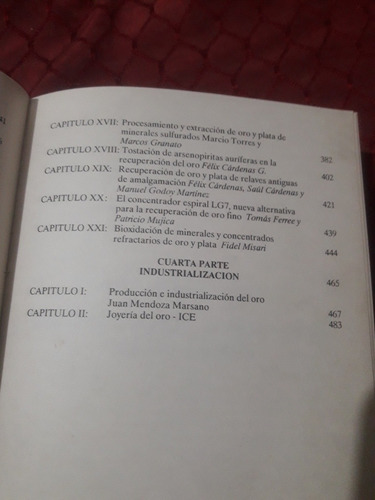 Libro El Oro Cepect (Usado)