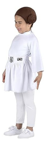 Jazwares Disfraz De Princesa Leia De Star Wars Para Niño De