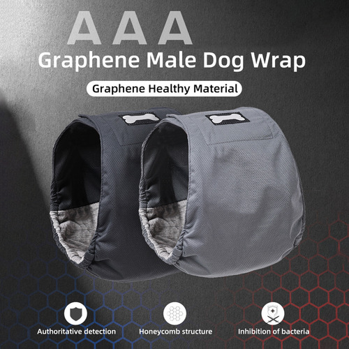 Pañales Lavables Y Reutilizables Para Perros Machos, Paquete