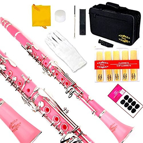 Gloria B Clarinete Plano Con Segundo Barril, 11 Hojas, 8