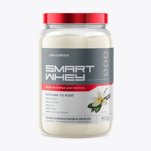 Smart Whey 907g Baunilha - Cellgenix