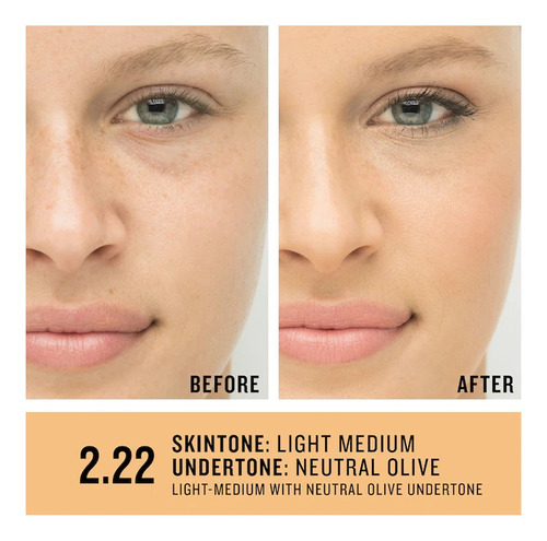 Smashbox Studio Skin 24 Horas Hydra Foundation 30 Ml Tono 2.22